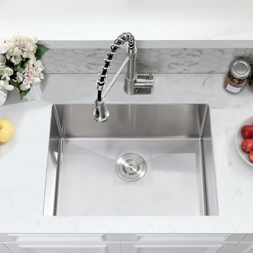 25 Inch Drop In Utility Sink with Faucet, 25