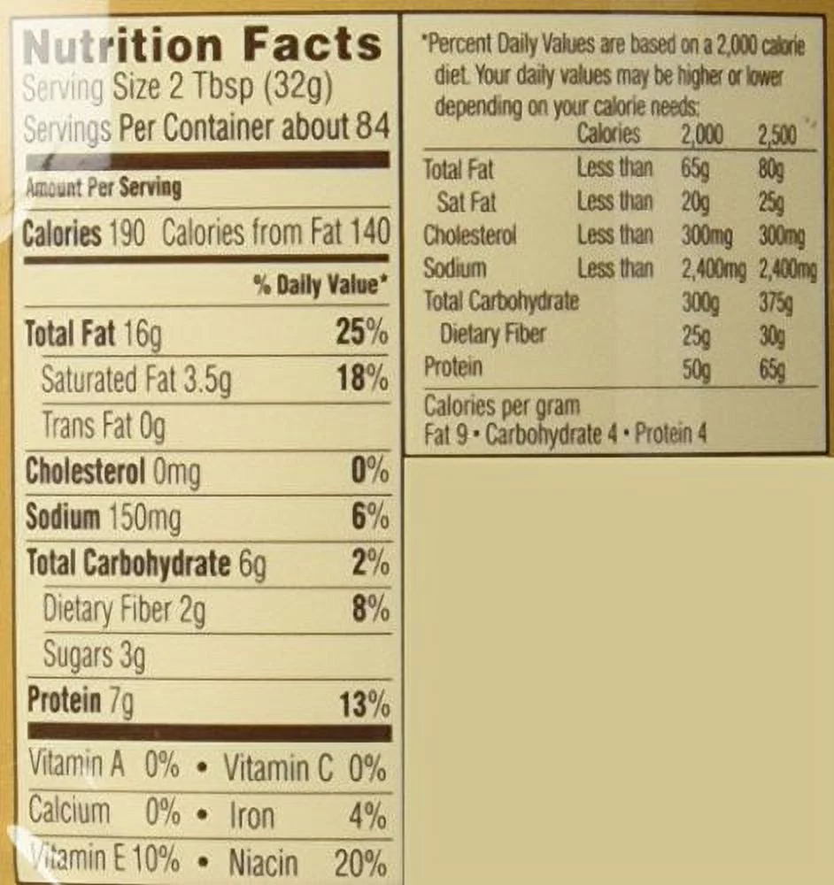 Skippy All Natural Peanut Butter, 2 pk./48 oz.