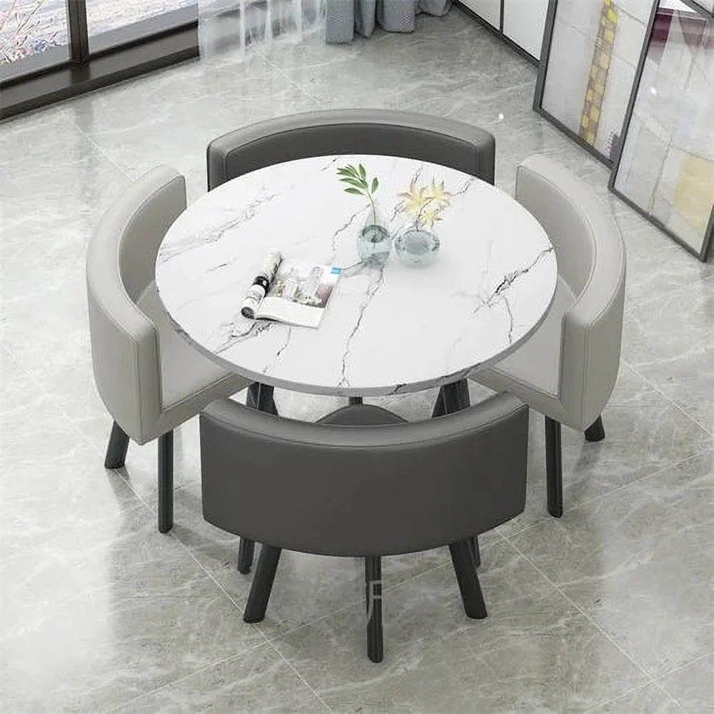 Center Set 4 Chairs Dining Tables Coffee Marble Kitchen Furniture Office Dinning Table Luxury Mesas De Jantar Furniture GPF11XP