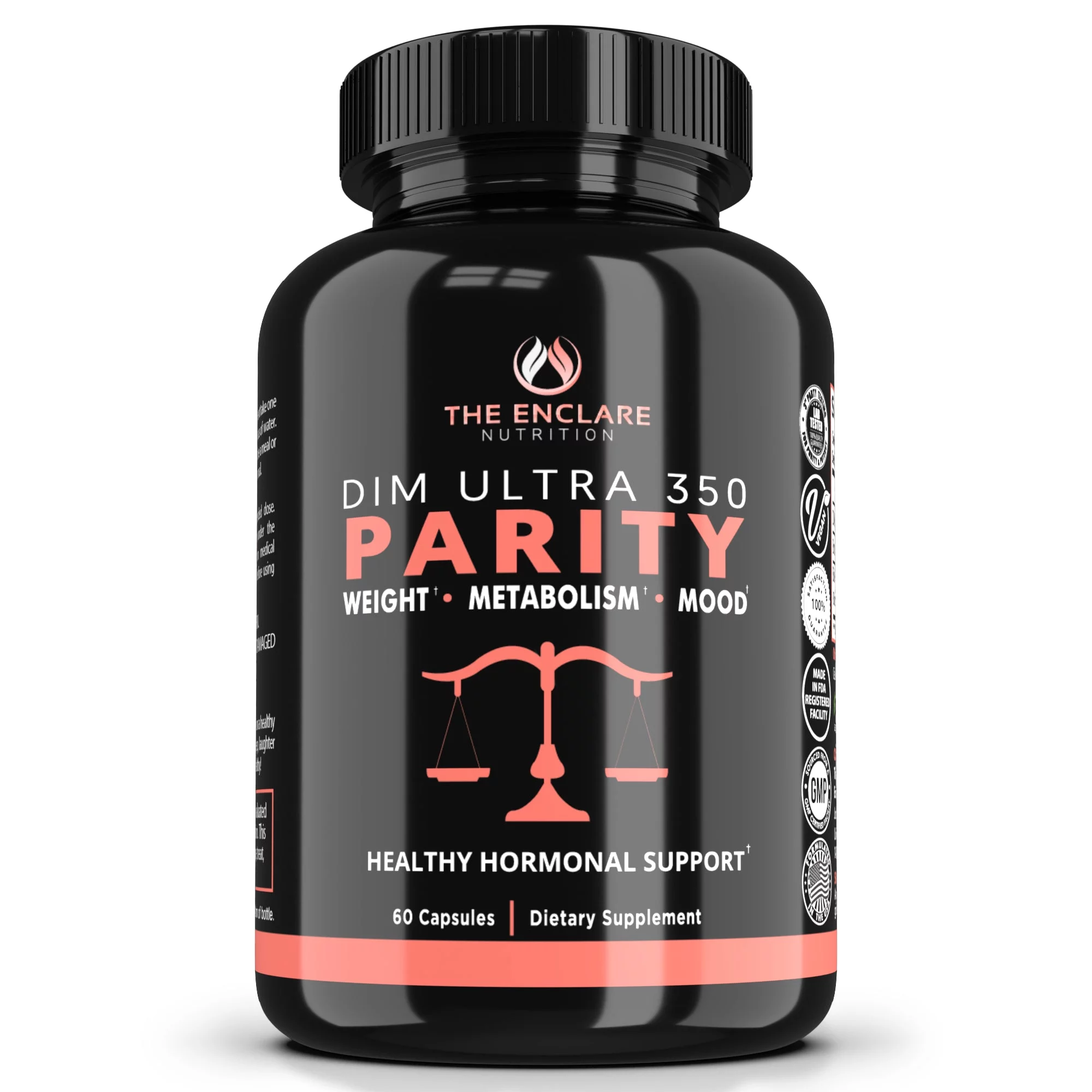 DIM ULTRA 350 PARITY Dietary Supplement 1 pack of 60 Capsules