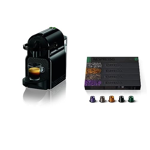 Nespresso Inissia Espresso Machine by De'Longhi,24 oz, 1200 watts, Black