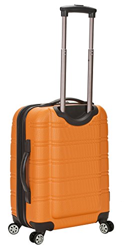 Rockland Melbourne Hardside Expandable Luggage with Spinner Wheels, 2TONENAVY, 2 Piece (20/28)