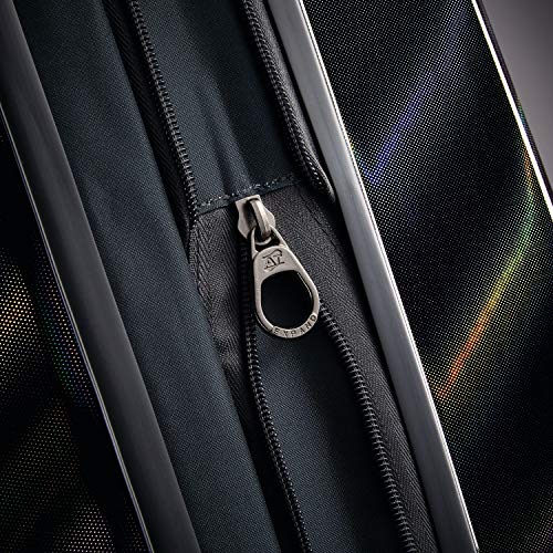 American Tourister Moonlight Hardside Expandable Luggage with Spinner Wheels, Blue Terazzo, 2-Piece Set (20/28)