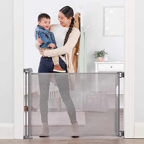 Regalo Extra Wide Retractable Baby Gate, Award Winning Brand, Expands up to 50