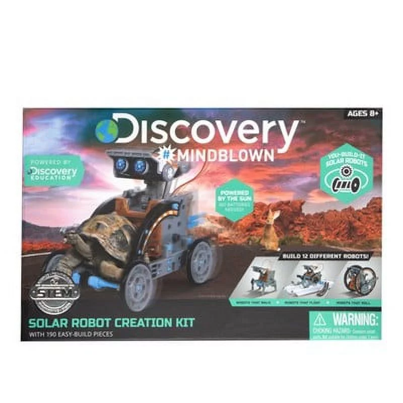 Discovery Kids Solar Robot Creation Kit