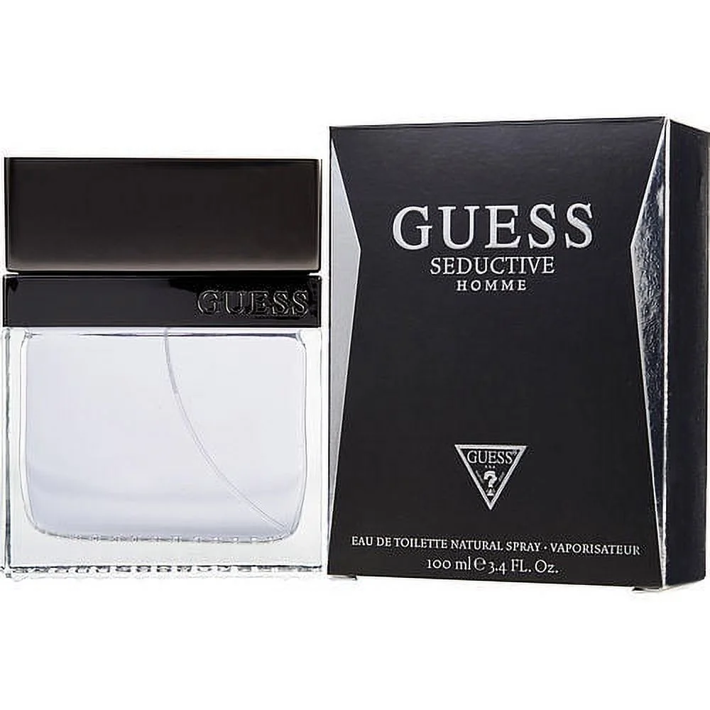 GUESS SEDUCTIVE HOMME EDT Spray 3.4 oz for Men - Seductive Allure