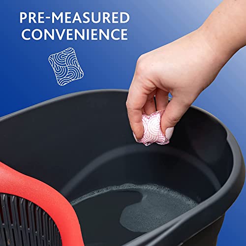 O-Cedar EasyWring Spin Mop & Bucket System +2 Power Refills, 1 CT