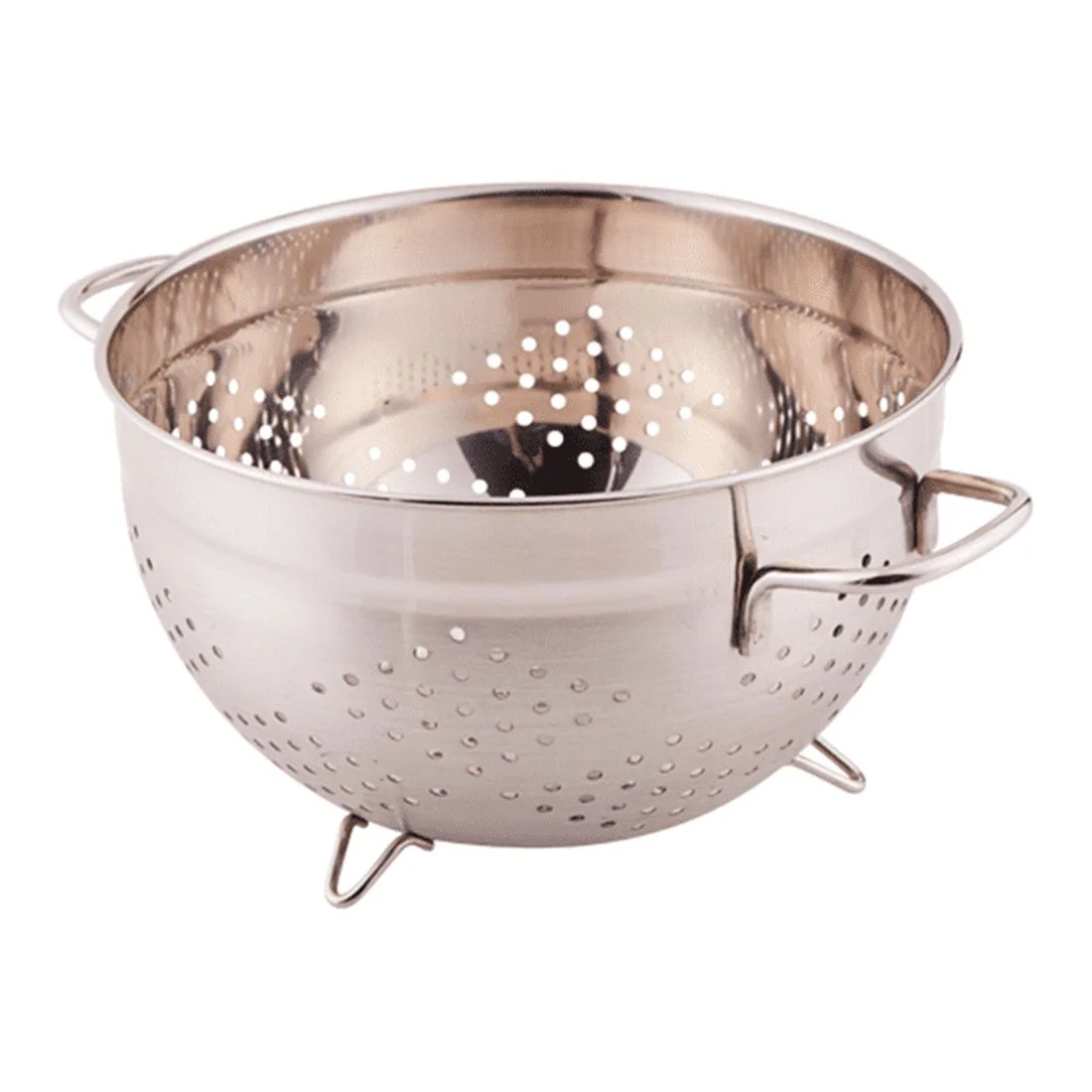 DAX Stainless Steel Colander, Chrome