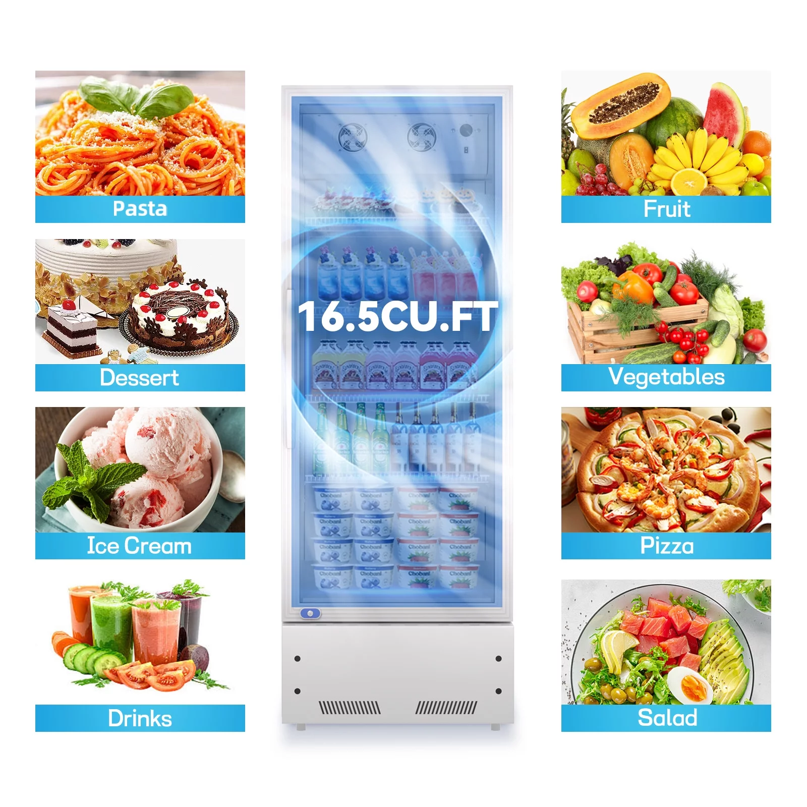 16.5 Cu.Ft Display Fridge
