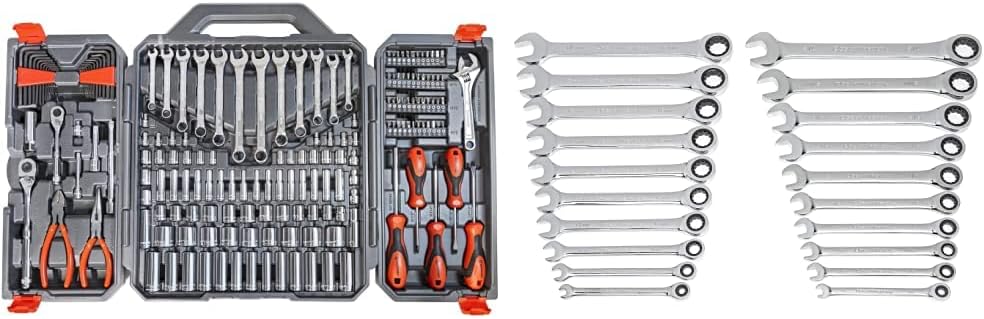 Crescent 180 Pc. Professional Tool Set in Tool Storage Case - CTK180
