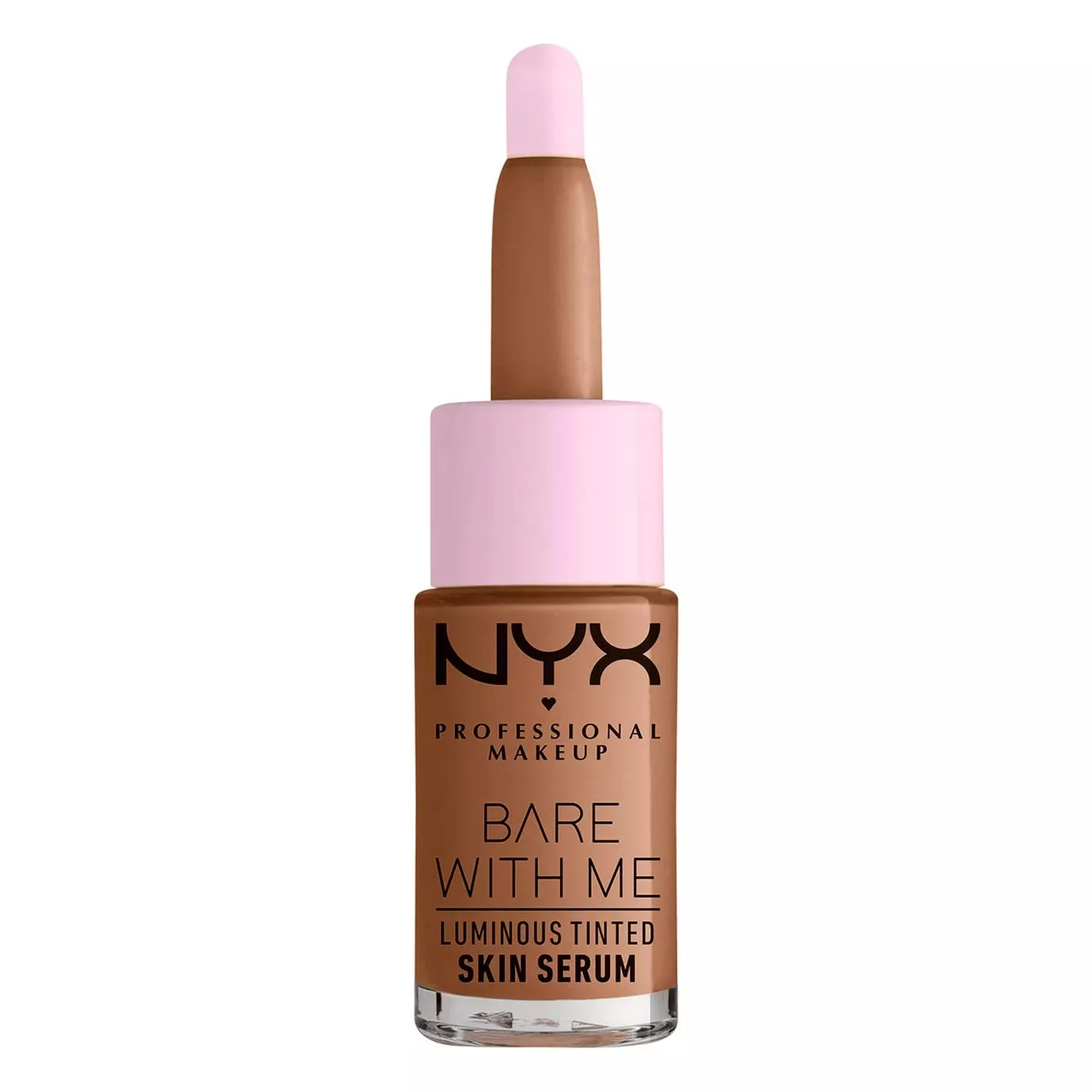 4 Pack NYX Professional Makeup Bare with Me Luminous Tinted Skin Serum Universal Medium Deep