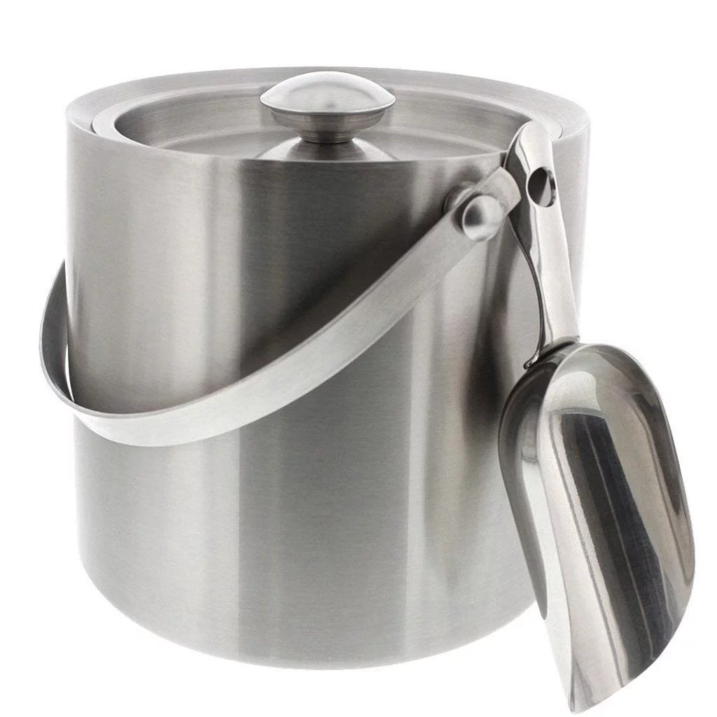 Stainless Steel Ice Bucket For Champagne and bar Accessory 2L