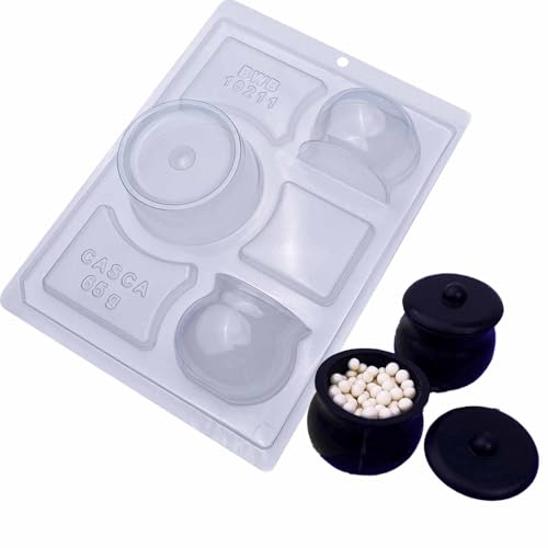 Witch's Cauldron 3-Part Chocolate Mold (BWB)