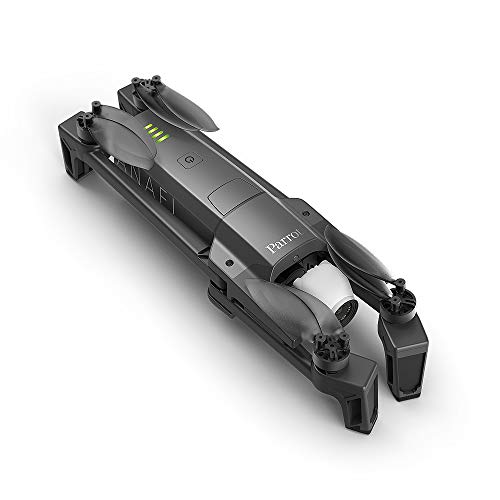 Parrot PF728000 ANAFI Drone, Foldable Quadcopter Drone with 4K HDR Camera, Compact, Silent & Autonomous, Realize your shots with a 180° vertical swivel camera, Dark Grey