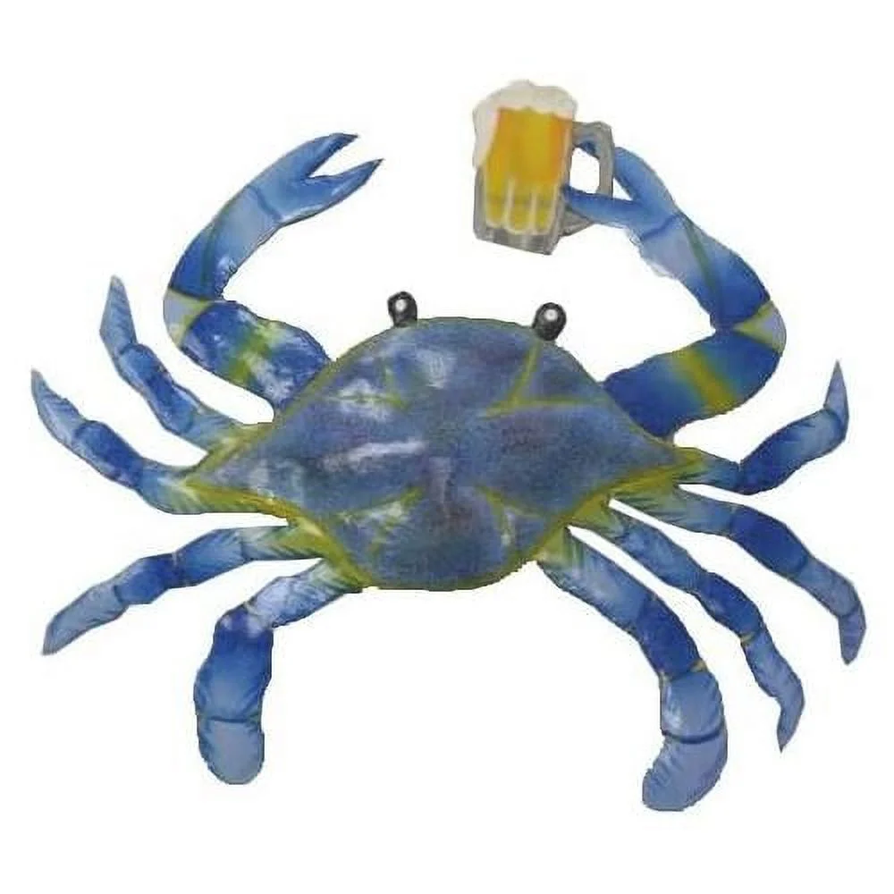 Maryland Blue Crab With Frosty Wall Decor