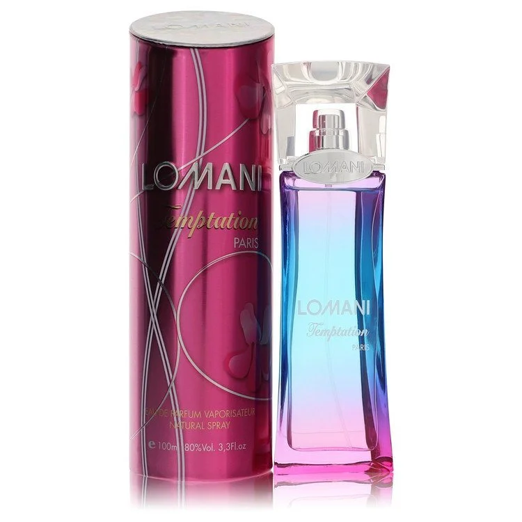 Lomani Temptation Eau De Parfum Spray - 3.4 oz - Rich & Luscious Aroma