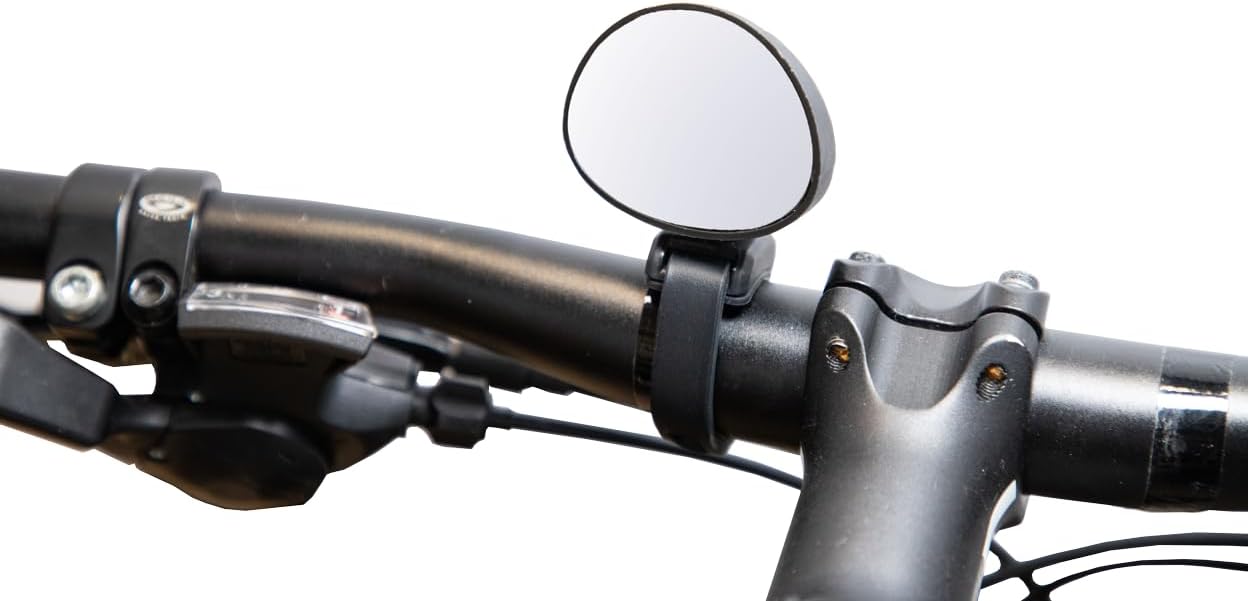 ZEFAL Spy 15 Mini Multi-Position Universal Bicycle Mirror, Black, 55 x 85 x 35 mm-20 cm²
