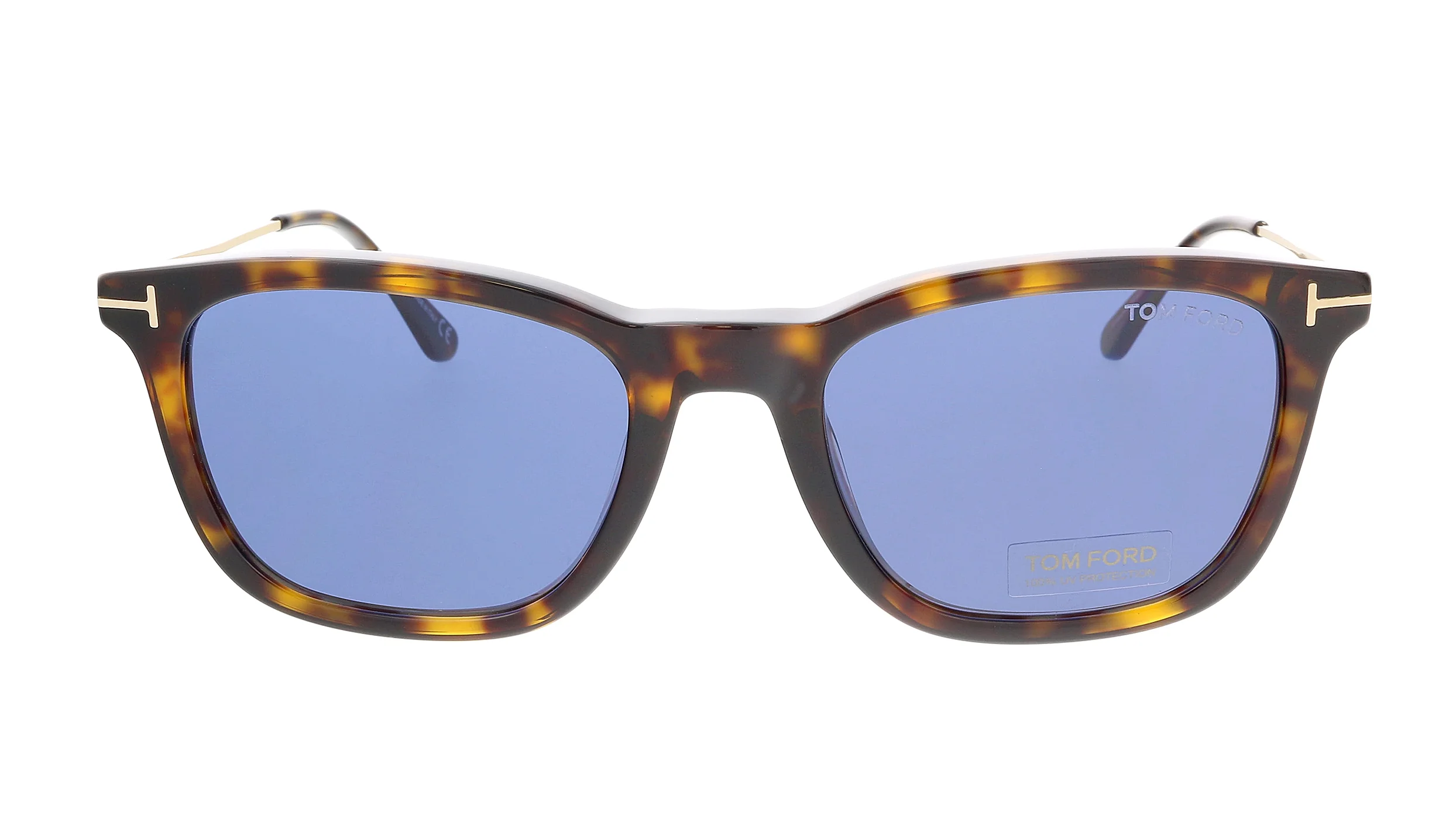 Tom Ford Arnaud-02 FT0625 52V Dark Havana Rose Gold Blue 53 mm Men's Sunglasses