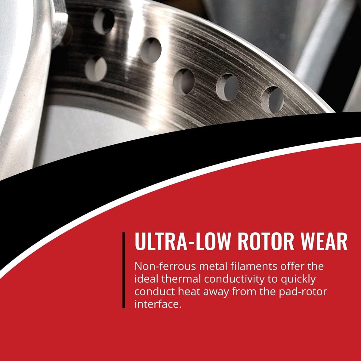 Sixity C6 Rear Ceramic Brake Pads compatible with Yamaha YXR66F Rhino 660 Ducks Unlimited 2007 Complete Set