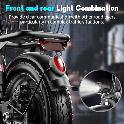 Electric Scooter Adults, 500W(650W Peak) Motor, 25mph Speed 30Miles Long Range Electric Scooter with Seat, Dual Disc Brakes, 48V 15AH E Scooter for Commuter, Travel