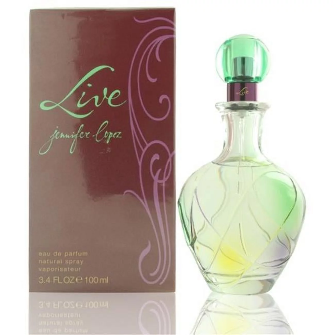 Jennifer Lopez WLIVEBYJLO3.4EDPSPR 3.4 oz Womens Live Eau De Parfum Spray