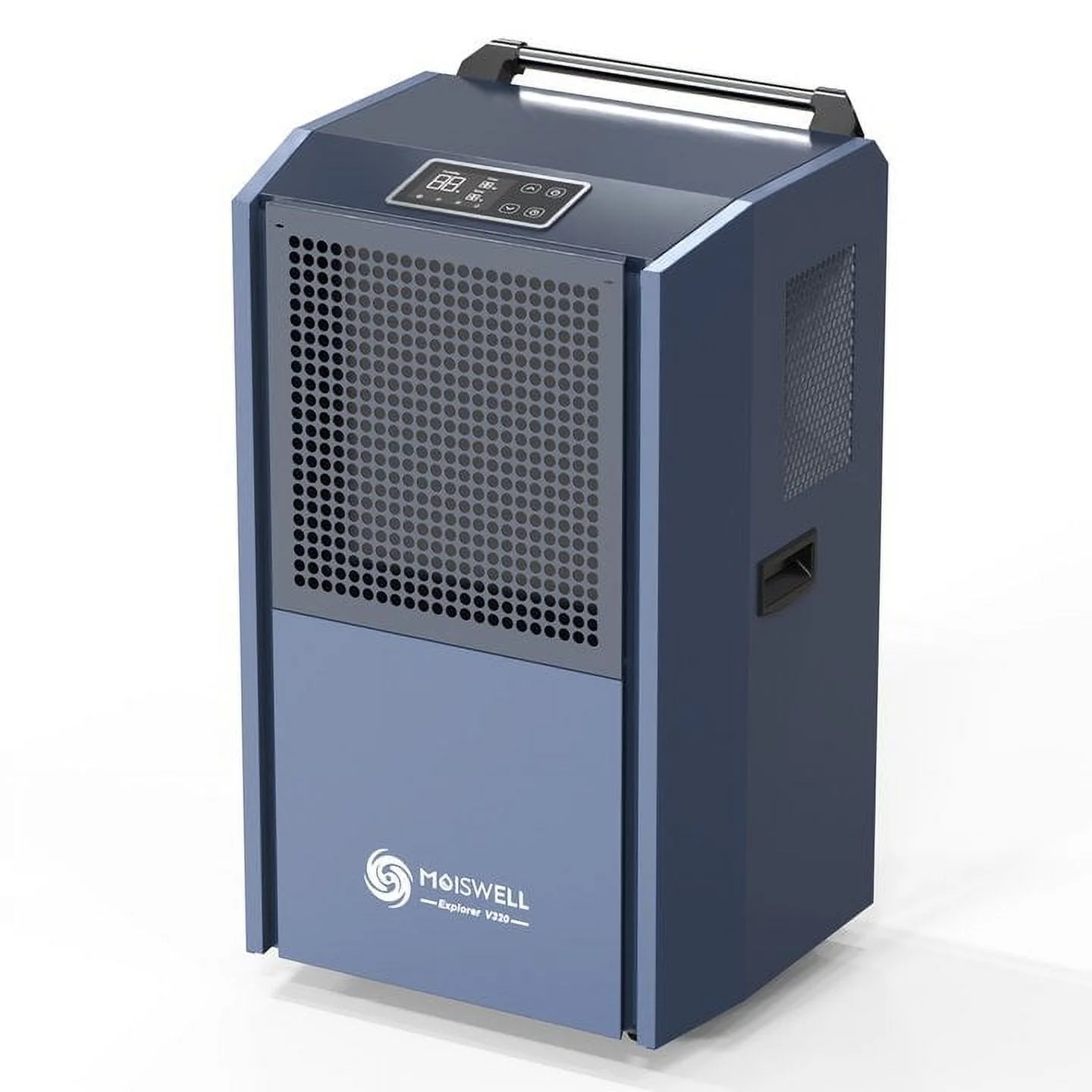 Moiswell 305 Pint Commercial Dehumidifier for Industrial Sites, Dehumidifiers with Drain Hose for Warehouse, Large Spaces Basements, Flood Water Damage Restoration