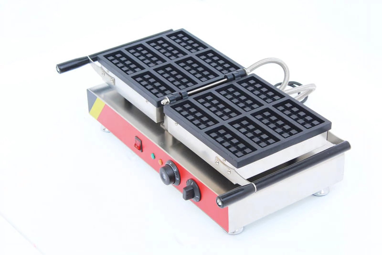 INTSUPERMAI Electric 8Pcs Square Belgian Waffle Maker Machine