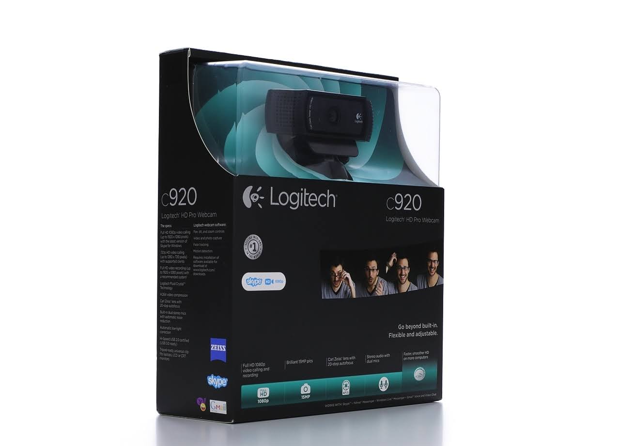 Logitech HD Pro C920 Webcam - USB 2.0