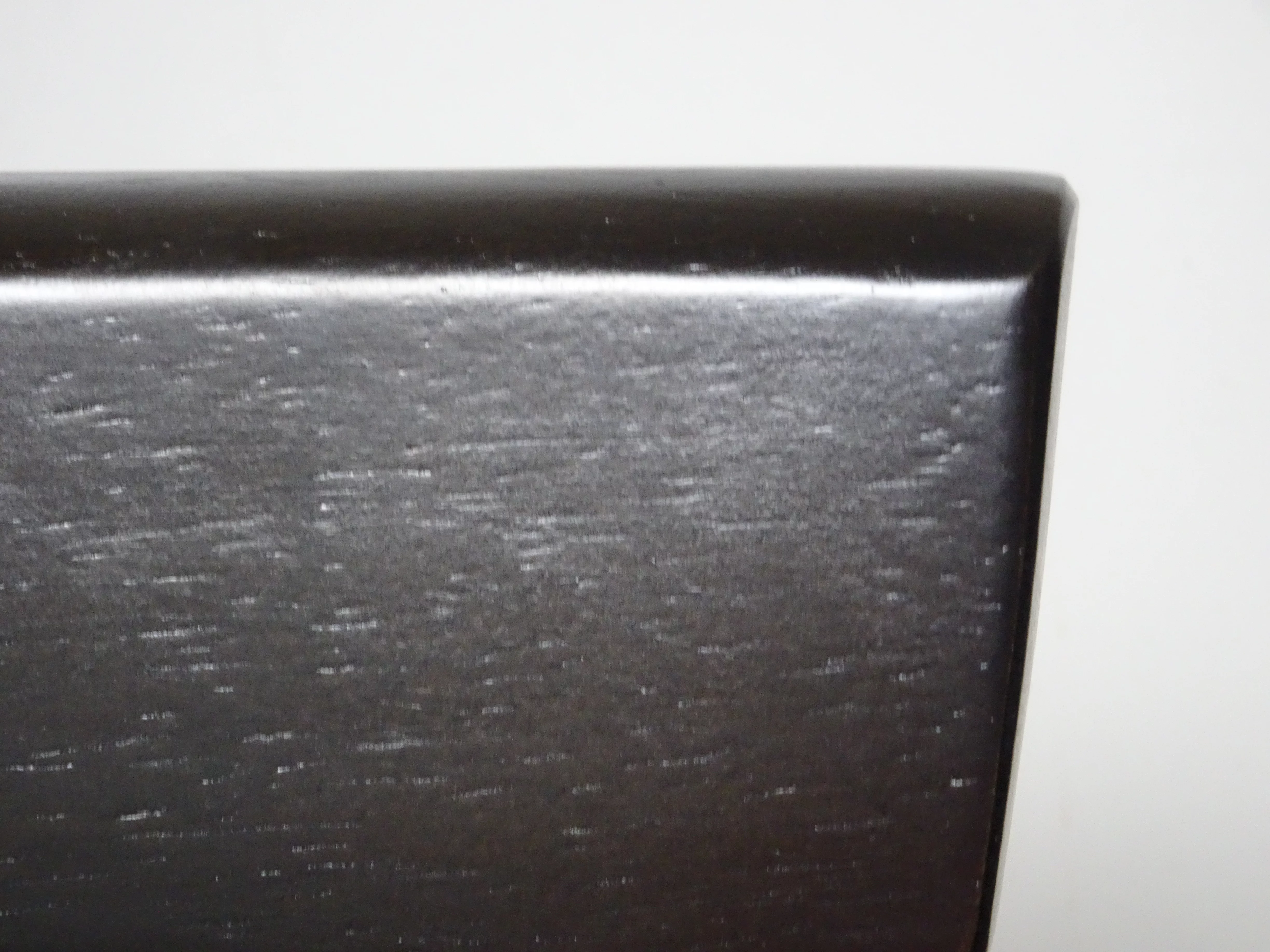 Set of 5 pc Table and 4 Side Warm Chairs Solid Wooden Espresso Black Finish