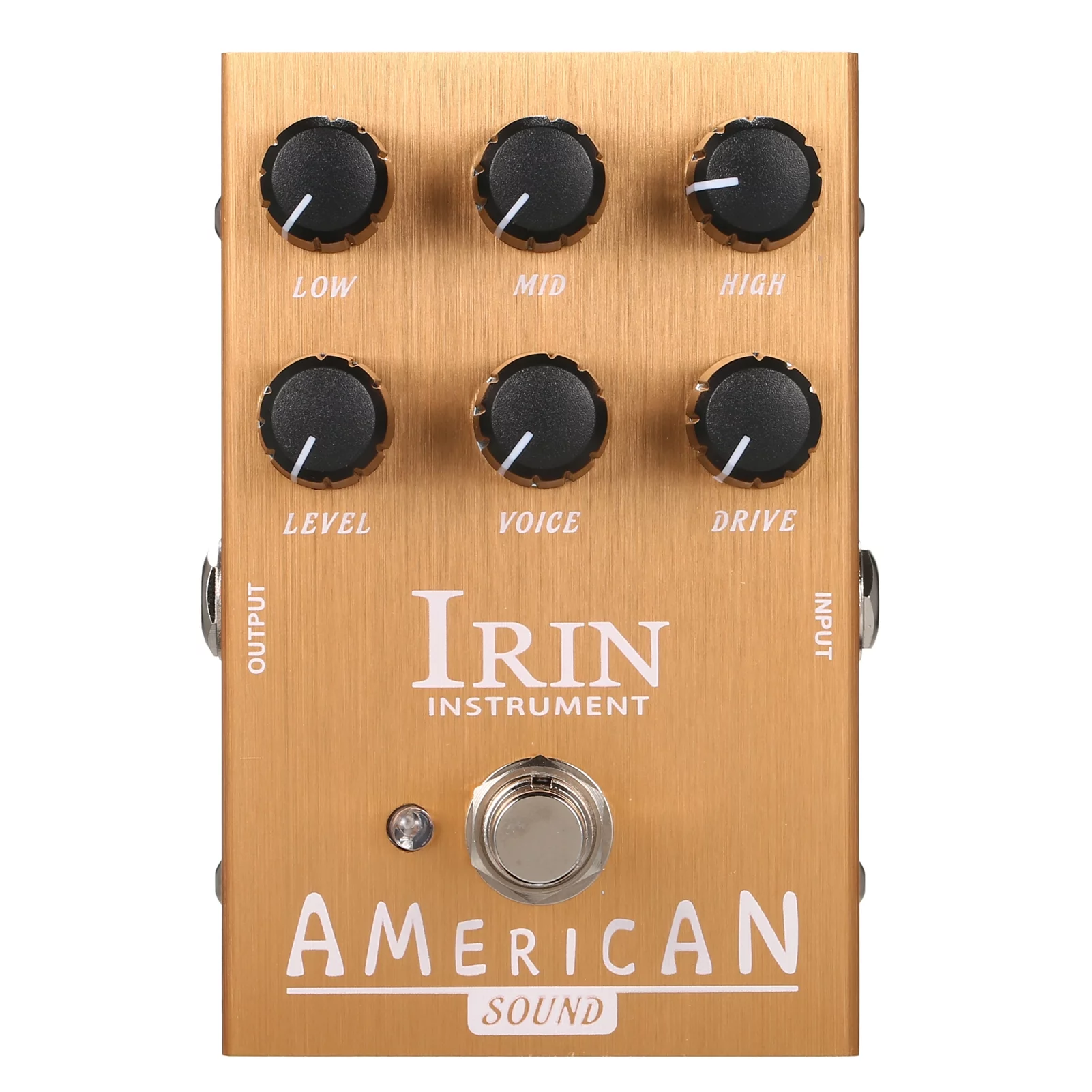 IRINIRIN Guitar Effector Pedal - Fe-der 57del-xe Speaker Simulation for Bass, American Sound