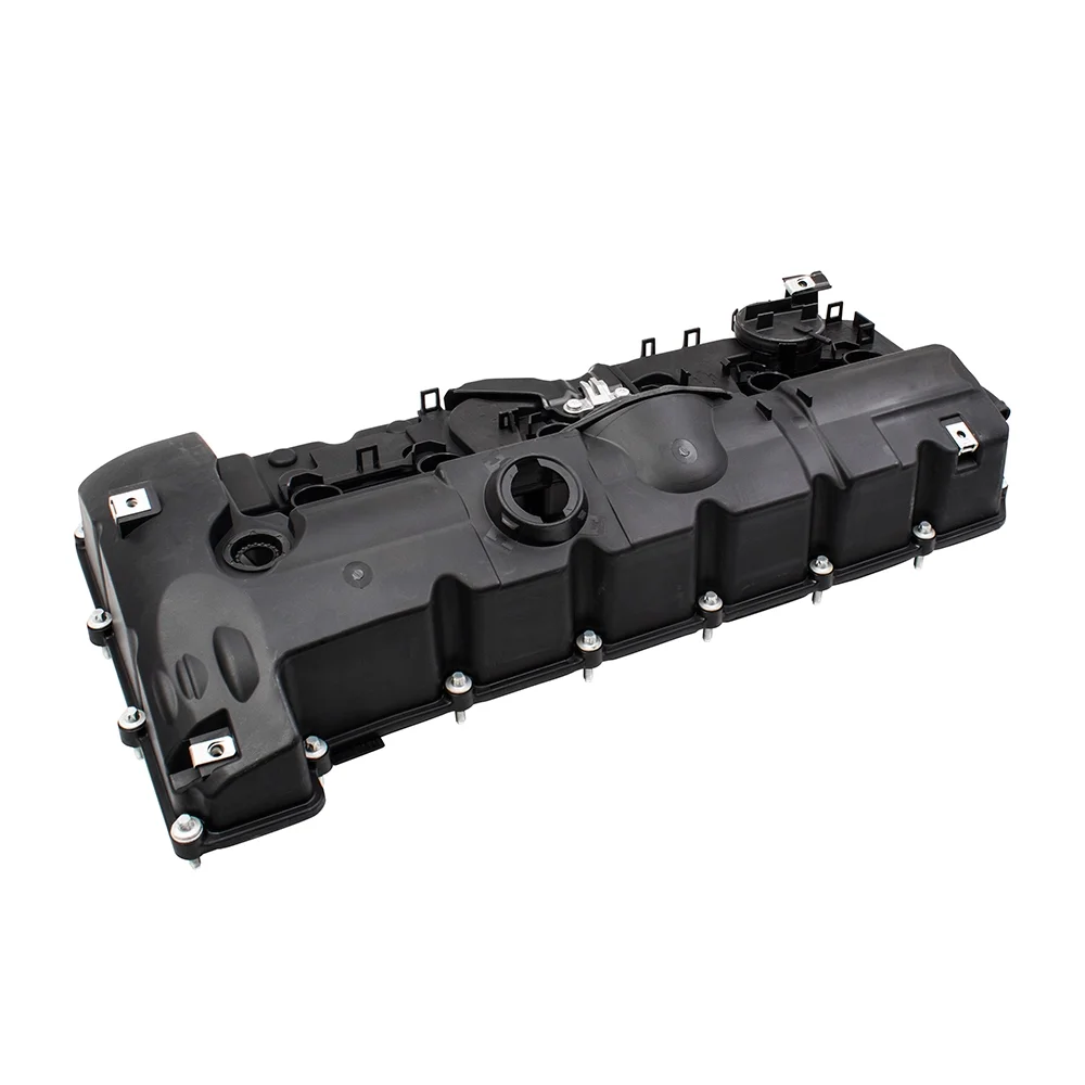 Brock Replacement Gas Engine Valve Cover w/ Gasket Compatible with 2007-2013 3 Series Sedan E90 2.5L 3.0L 11127552281