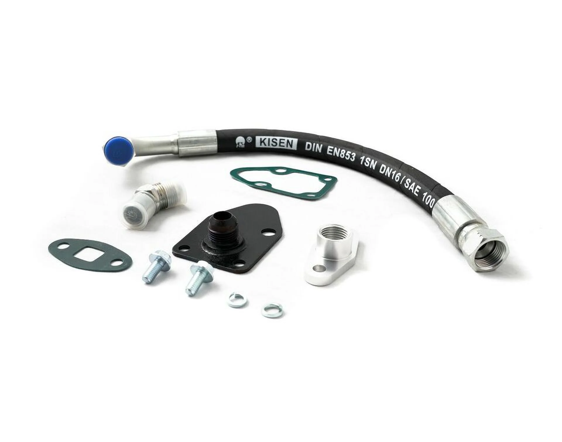 Rudy's Upgraded Heavy Duty Turbo Drain Kit For 92-00 Chevy GMC 6.5L Turbo Diesel