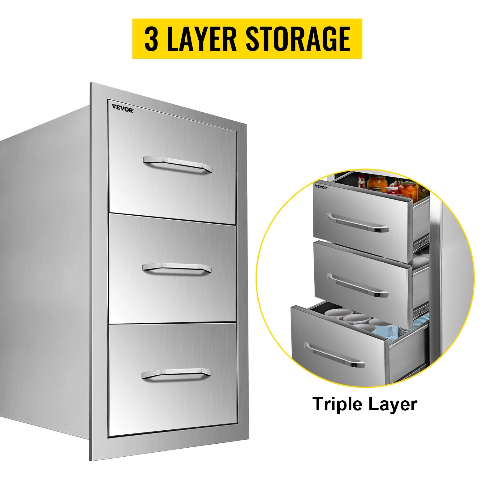 VEVOR Outdoor Kitchen Drawers 16