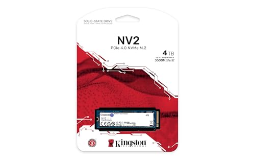 Kingston NV2 1TB M.2 2280 NVMe Internal SSD | PCIe 4.0 Gen 4x4 | Up to 3500 MB/s | SNV2S/1000G