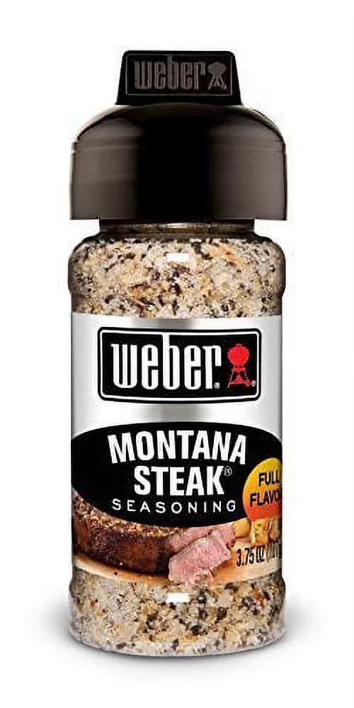 Weber Montana Steak Seasoning, 3.75 Ounces, Pack Of 6