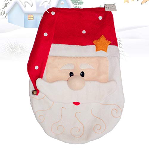 Christmas Toilet Seat Cover Decorations Santa Toilet Seat Cover Christmas Decorations Bathroom