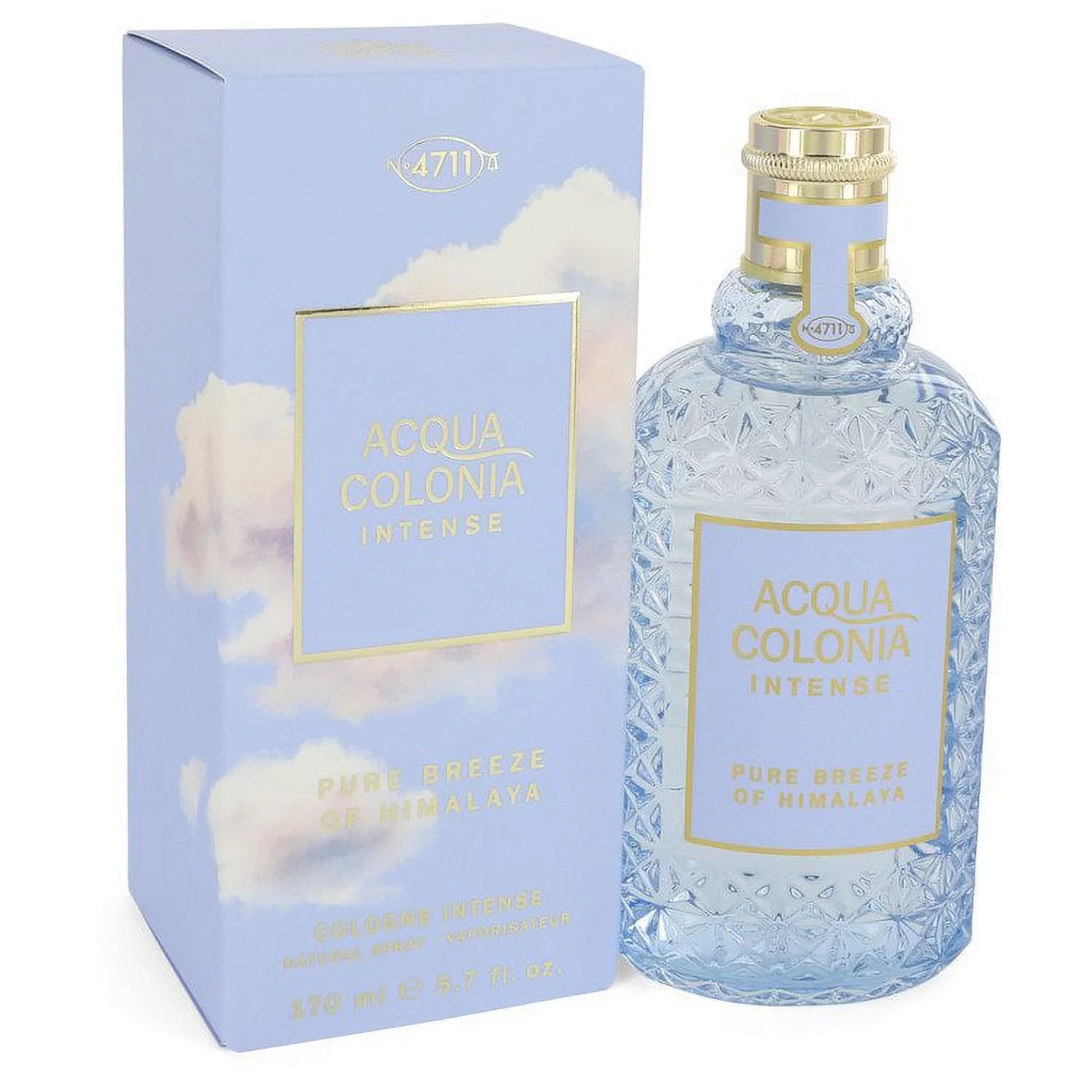 4711 Acqua Colonia Pure Breeze of Himalaya by 4711 Eau De Cologne Intense Spray (Unisex) 5.7 oz for Female