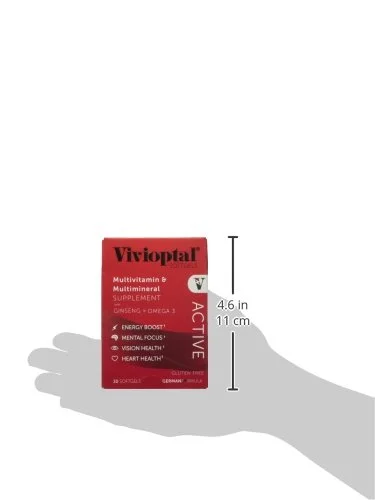 Vivioptal Multivitamin & Multimineral Supplement, 30 Capsules (pack of 2)