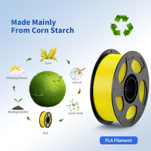 ANYCUBIC PLA+ 3D Printer Filament Bundle, PLA Plus 1.75mm Dimensional Accuracy +/- 0.02mm, Fit Most FDM 3D Printers, 1KG Spool, 2KG Gray+Gray