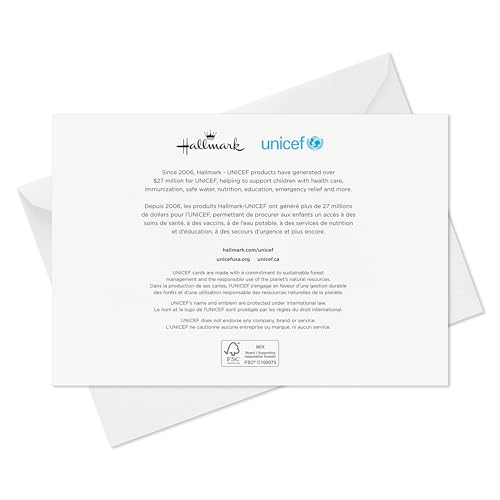 Hallmark UNICEF Boxed Christmas Cards, Here Comes Christmas (20 Cards and 20 Envelopes)