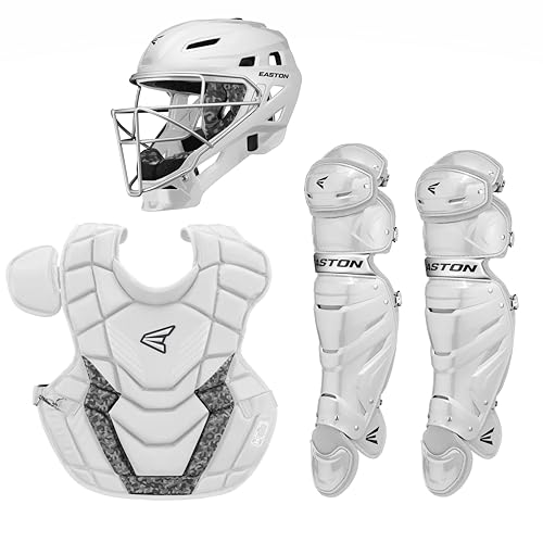 Easton | GAMETIME 2.0 Baseball Catcher's Equipment | Box Set | NOCSAE Approved | Youth/Intermediate/Adult | Multiple Colors