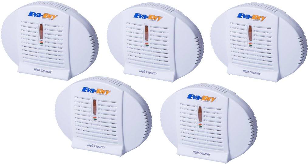 Eva Dry E-500 Renewable High Capacity Dehumidifier (5-Pack)