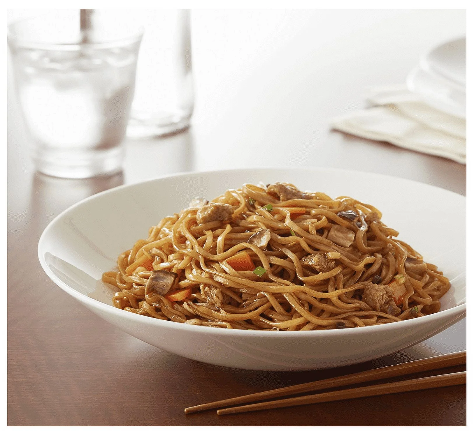 Nissin Chow Mein Premium Teriyaki Beef, 4.0 Ounce (Pack of 12)