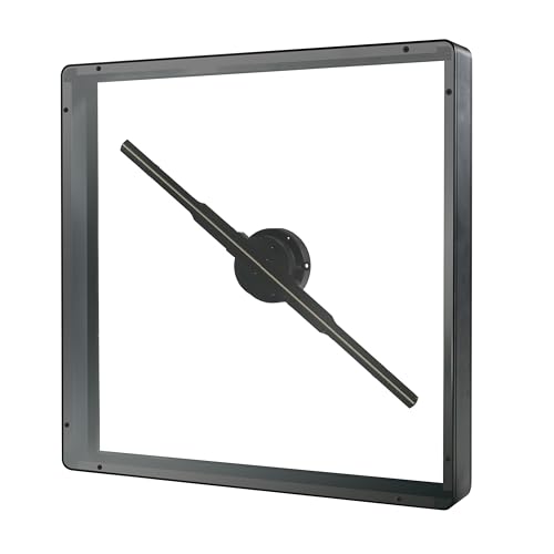 3D Hologram LED Fan, 3D Holographic Video Projector Supports WiFi, Phone App and TF Card, 3D Hologram Video Graphic Advertising Display for Business Exhibition Trade Holiday Show 52 cm