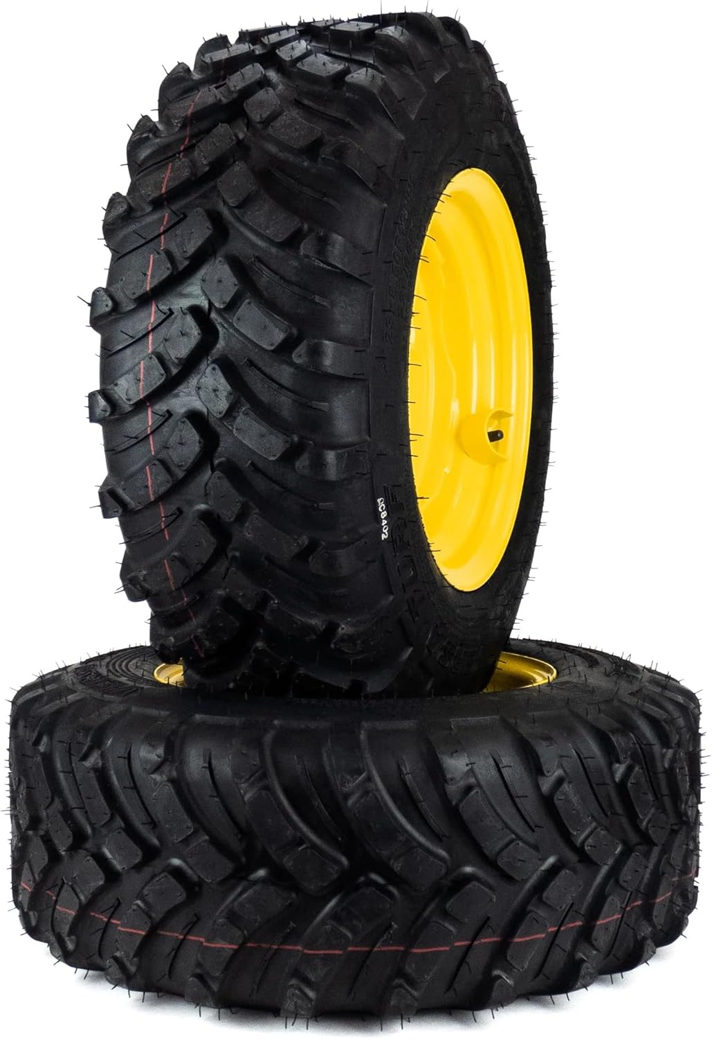 (2) Versa Turf Tire Assemblies 23x8.50-12 Fits John Deere 2025R 2027R 2032R LVB24804