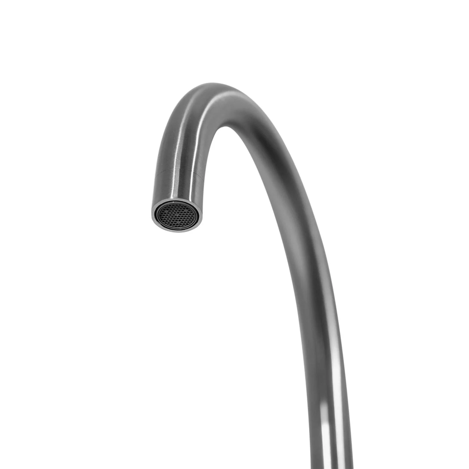 BBQGuys Signature Stainless Steel Outdoor Single Handle Gooseneck Hot/Cold Faucet - BBQ-K127