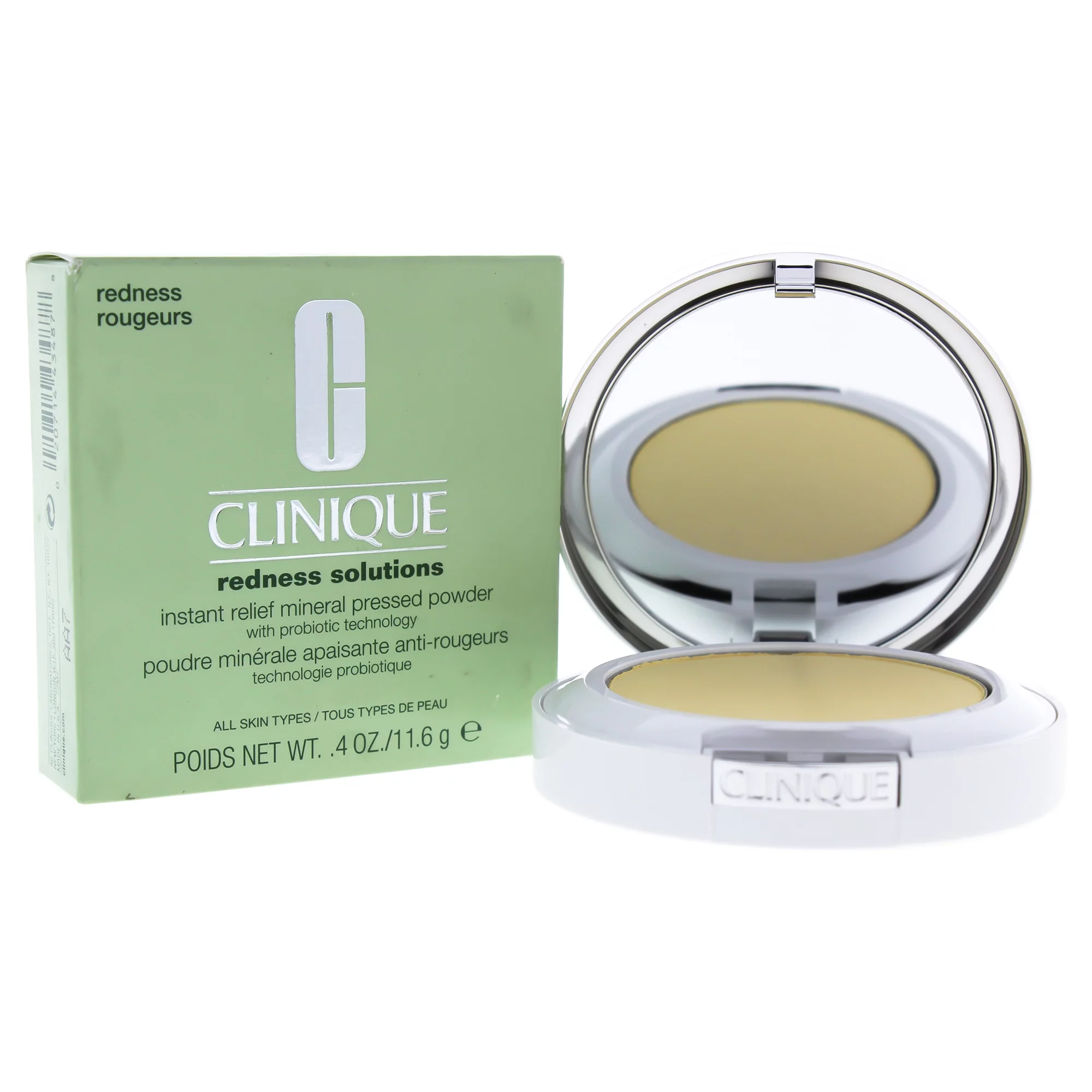 Clinique Redness Solutions Instant Relief Mineral Pressed Powder Natural Finish 0.4 oz