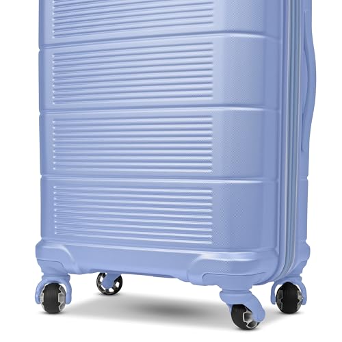 American Tourister Stratum 2.0 Expandable Hardside Luggage with Spinner Wheels, Purple Haze, Carry-on