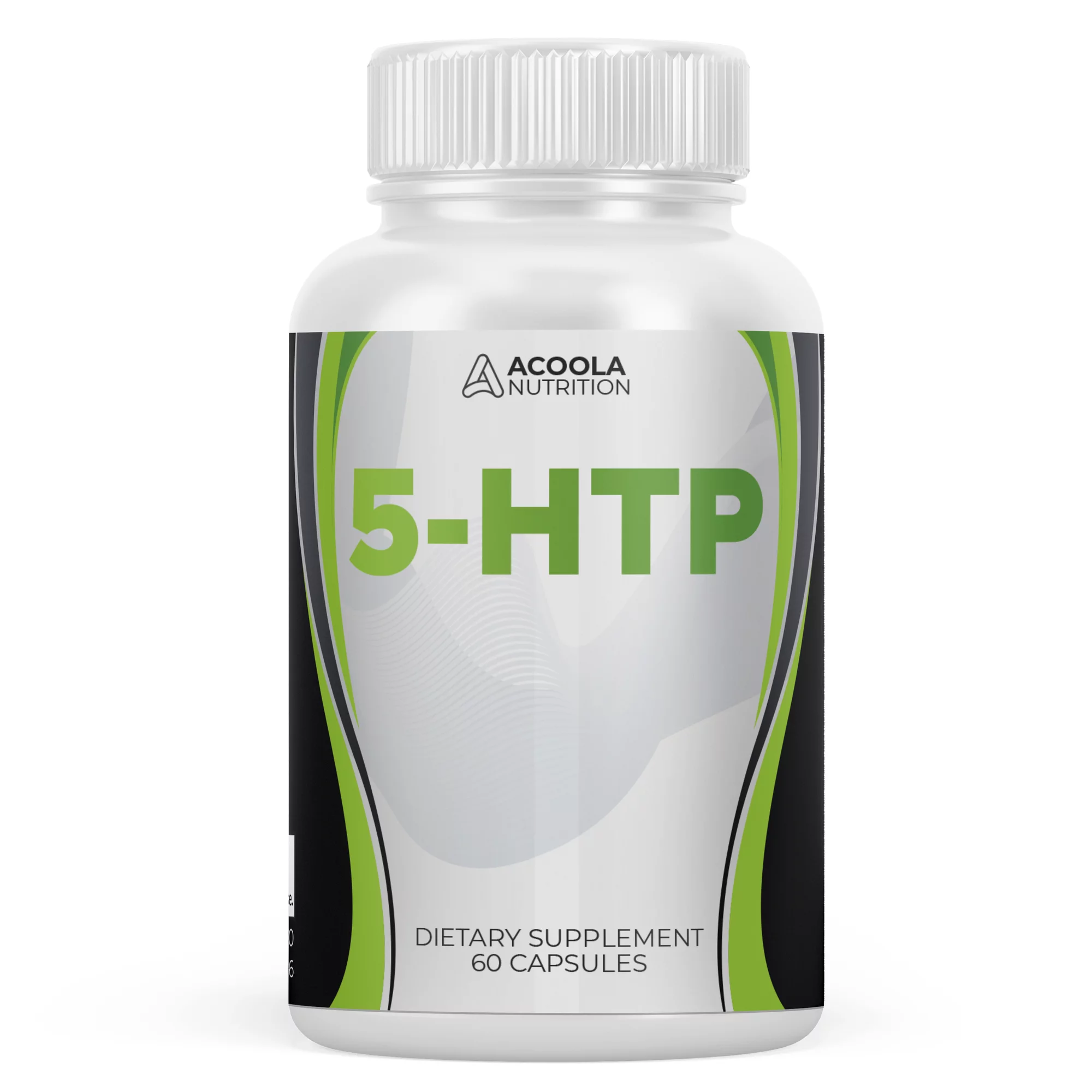 Acoola 5-HTP Plus Calcium for Mood, Sleep, Anxiety - Boosts Serotonin Production - 99% High Purity