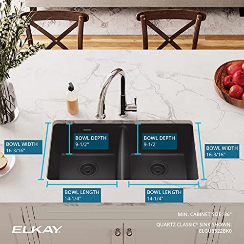 Elkay ELGU3322 Quartz Classic 33
